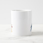 インコのクリスマス ジャンボコーヒーマグカップ (正面)
