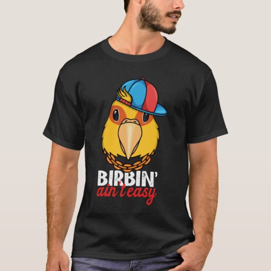 インコの子育ては簡単じゃない、パロット・ジェンダイ・コンure tシャツ (正面)