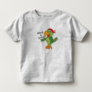 インコの幼児用Tシャツ トドラーTシャツ