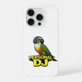 インコのDJ iPhoneケース (裏面)