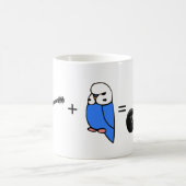 インコは数学が大好き コーヒーマグカップ (中央)