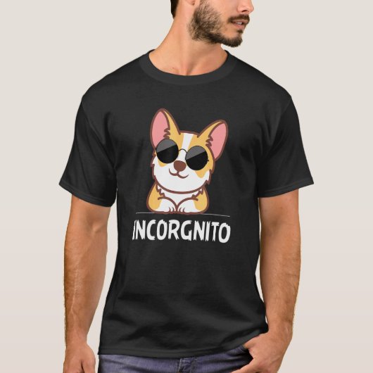 インコグニートコーギー コーギー Tシャツ (正面)