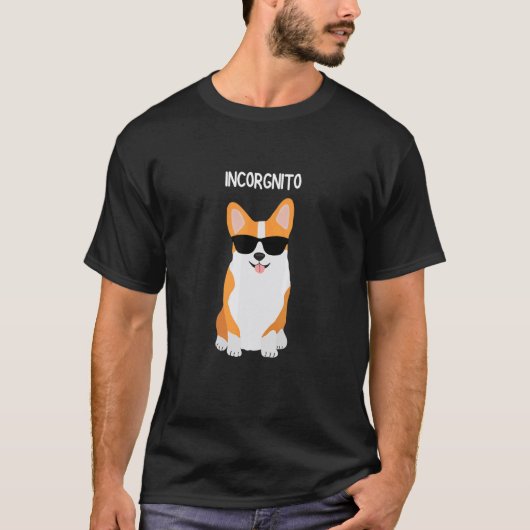 インコグニートコーギー Tシャツ (正面)