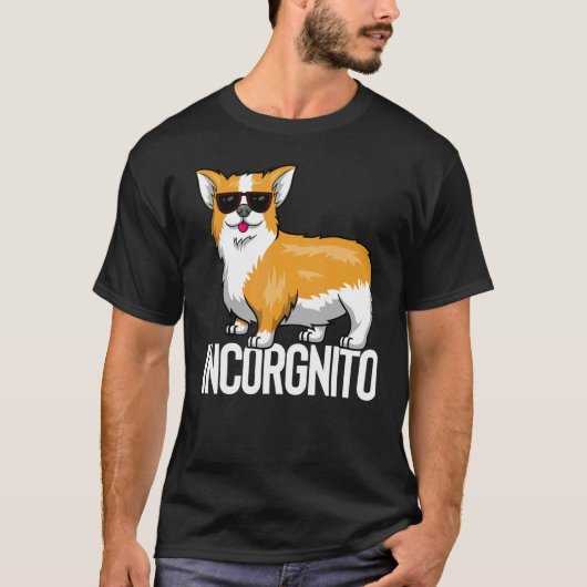 インコグニート・インコグニート・コーギー Tシャツ (正面)