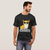 インコグニート コーギー 犬 Tシャツ (正面フル)