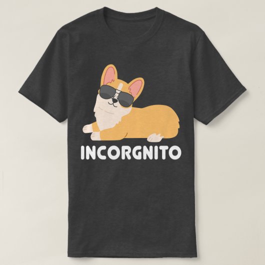 インコルトウェルシュコーギーオーナーおもしろい犬恋人プレム Tシャツ (デザイン正面)