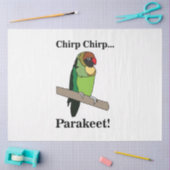 インコ好き 薄葉紙 (クラフト)