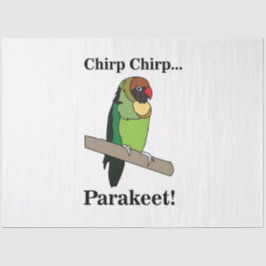 インコ好き 薄葉紙
