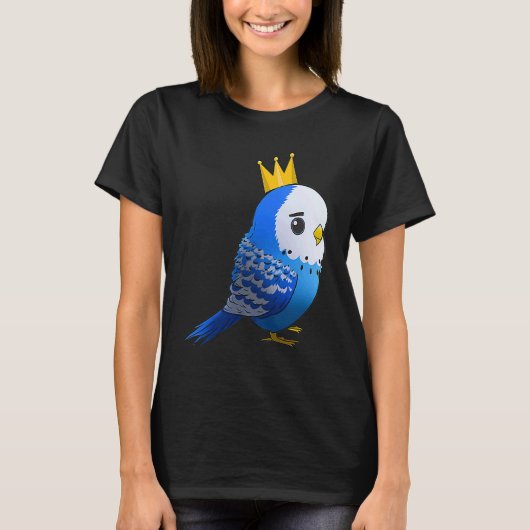 インコ オカメインコ インコの飼い主のための 7 Tシャツ (正面)