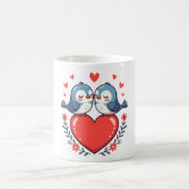 インコ コーヒーマグカップ (中央)