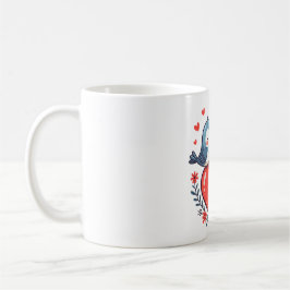 インコ コーヒーマグカップ