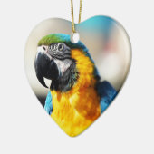 インコ セラミックオーナメント (左)