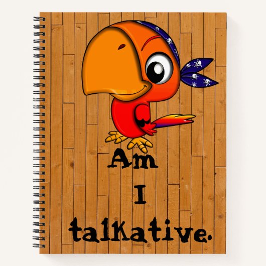 インコ ノートブック (正面)