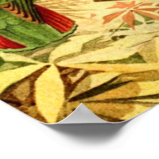 インコ ポスター (角)