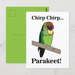 インコ ポストカード