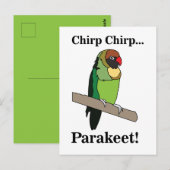 インコ ポストカード (正面/裏面)