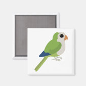 インコ マグネット (正面/裏面)