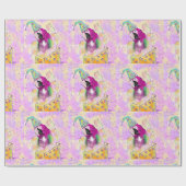 インコ ラッピングペーパー (フラット)