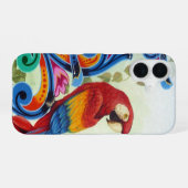 インコ iPhone 16ケース (裏面横)