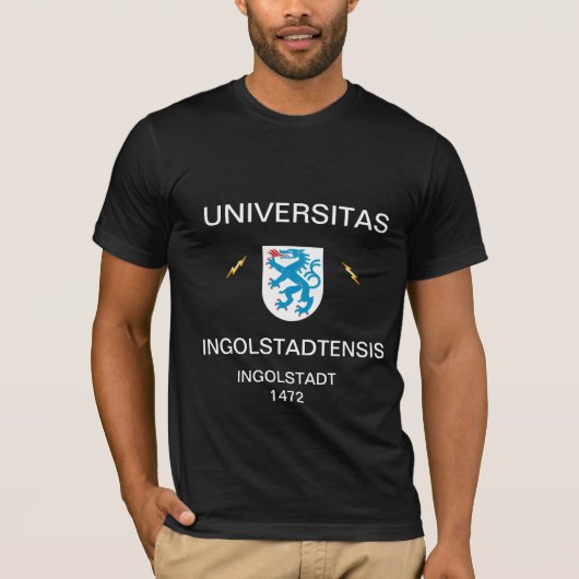 インゴルシュタットの大学 Tシャツ (正面)