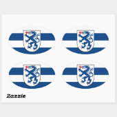 インゴルシュタット州旗,バイエルン州 – ドイツ 楕円形シール (シート)