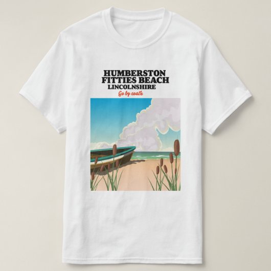 インゴールドメルズ サウス ビーチ リンカンシャー Tシャツ (デザイン正面)
