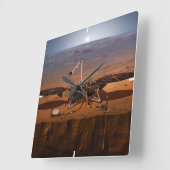 インサイトランダー スクエア壁時計 (傾斜)