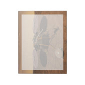 インサイト着陸装置が火星の表面で動作。 ノートパッド (回転)