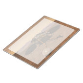 インサイト着陸装置が火星の表面で動作。 ノートパッド (アングル)