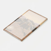 インサイト着陸装置が火星の表面で動作。 ポストイット (アングル)