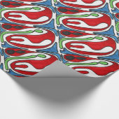 「インサイドアウト」抽象デザイン包装紙 ラッピングペーパー (角)