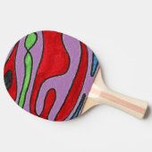 「インサイドアウト」抽象芸術卓球ラケット 卓球ラケット (横)