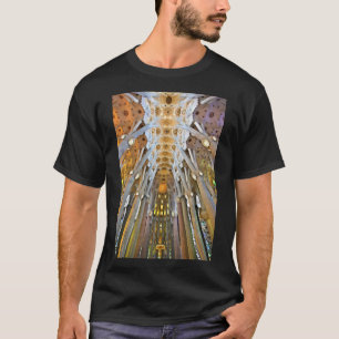 インサイドザサグラダファミリアバルセロナクラシックT-S Tシャツ