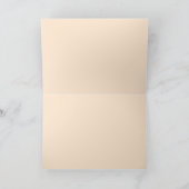 インサイド空白のサンライズ写真の感謝引用文 カード (内部)