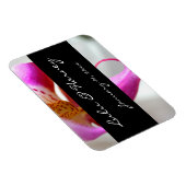 『インサイド・ア・ホワイト・オーキッド・パー結婚ソナル』 マグネット (右側)