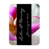 『インサイド・ア・ホワイト・オーキッド・パー結婚ソナル』 マグネット (縦)