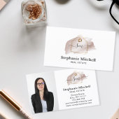 インサートフォト実在エステート不動産仲介業者鍵ハウス金ゴールド 名刺