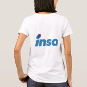 インサTシャツ Tシャツ (裏面)