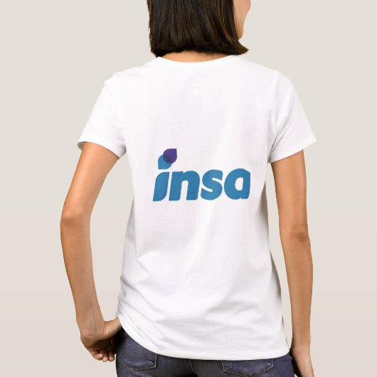 インサTシャツ Tシャツ (裏面)