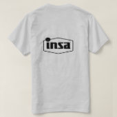 インサT港 Tシャツ (デザイン裏面)