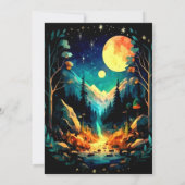 インザウッズ誕生日 招待状 (裏面)