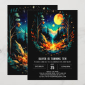 インザウッズ誕生日 招待状 (正面/裏面)