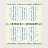 インザガーデンクロード·モネの絵画女の芸術 名刺 (内部フラット)