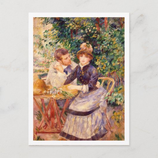 インザガーデンピエール – オーギュストルノアール ポストカード (正面)