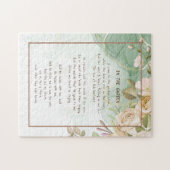 ~インザガーデン慰め賛美歌ガーデンアンティークバラ ジグソーパズル (横)