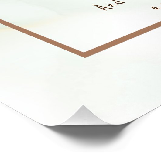 ～インザガーデン慰め賛美歌ガーデンアンティークバラ ポスター (コーナー)