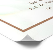 ~インザガーデン慰め賛美歌ガーデンアンティークバラ ポスター (角)