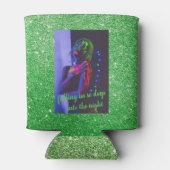 インザナイトグリーンフェイクグリッター 缶クーラー (裏面)