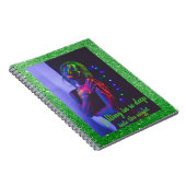 インザナイト（緑の背景）買い物袋 遊 ノートブック (右側)