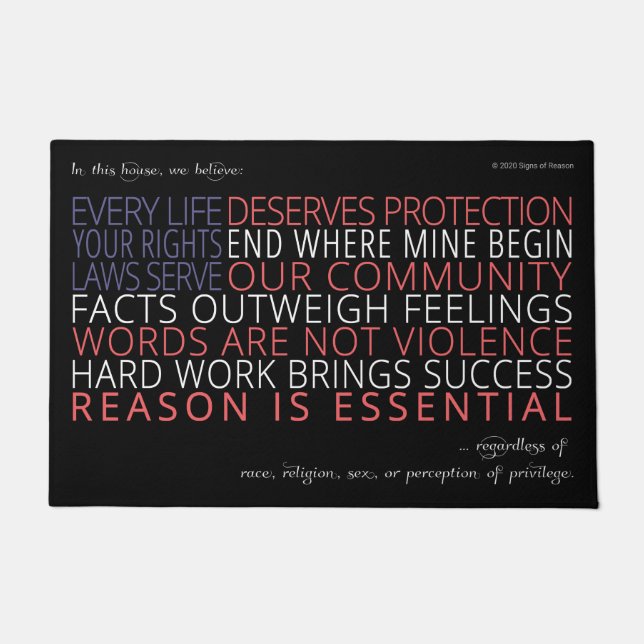 インザハウスドアマット ドアマット (正面)